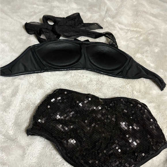 Double Platinum Sequin Dance Set - Picture 2 of 2